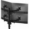 Atdec quad display mount for 4 monitors up to 30, suits flat screen monitors up to 26.5 lbs, curved AWMS-4-4675-H-B - alternate 1