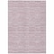 Homeroots 10' X 14' Blush Pink And Beige Striped Washable Indoor Outdoor Area Rug 587949 - alternate 2