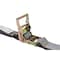 Mytee Products 4 Pack 2'x12ft E Track Ratchet Strap w/ J Hook for Enclosed Trailers, 3000 lbs, 4PK ETKRS12EJx4 - alternate 2