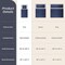 Lavish Home 2PC Velvet Twin Quilt Set & Matching Pillow Sham Medium Weight Ultra Soft Luxury Cotton Velvet 66-004-VN-T - alternate 2