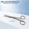 A2Z Scilab Lab Scissors 4.5 inches Sharp/Sharp Straight Blades, Stainless Steel A2Z-ZR-101S - alternate 2