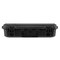Panaro 20.5x13.8x4.9 in black 100% recycled plastic, IP65 certified ruggedized case with foam EKO90S - alternate 2