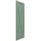 Ekena Millwork True Fit PVC Single X-Board Farmhouse Fixed Mount Shutters, Track Green, 12W x 58H, PR TFP001FH12X058TG - alternate 2