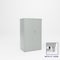 Pucel Heavy Duty Storage Cabinet with 6 in Legs, 36 in W x 66 in H x 24 in D, 3 Shelves, Light Blue HDSC-3660-24-3L - alternate 1