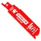 Diablo 4in L x 14/18 TPI Metal Cutting Coated Reciprocating Saw Blade, 5PK DS0414BF5 - alternate 2