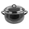 Gibson 6.5 Quart Steel Casserole with Lid 129984.02 - alternate 1