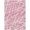 Homeroots 5' X 8' Pink and Ivory Abstract Washable Non Skid Indoor Outdoor Area Rug 559302 - alternate 2