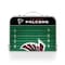 Picnic Time Family Of Brands Atlanta Falcons - Concert Table Mini Portable Table, (Charcoal Wood Grain) 843-00-141-024-2 - alternate 2
