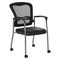 Office Star Products ProGrid Titanium Visitors Chair with Arms, Dillon Black 84540-R107 - alternate 1