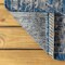 Jonathan Y Palazzo Vine and Border Textured Weave Navy/Gray 3 ft. x 5 ft. Indoor/Outdoor Area Rug SMB103A-3 - alternate 2