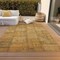 Homeroots 5' X 8' Peach Gray And Charcoal Patchwork Washable Indoor Outdoor Area Rug 581588 - alternate 2