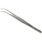 A2Z Scilab Forceps Micro 10 Inch Curved Serrated Narrow-Tip Stainless Steel Tweezers A2Z-ZR1133 - alternate 1