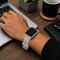 Elegani Rubber Watch Replacement Band Compatible with Apple Watch 45mm, Clear RST-CLR-45mm - alternate 2