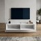 Homeroots 48in White Wood Fireplace Entertainment Center 725194 - alternate 2