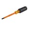 Klein Tools Insulated Slotted Screwdriver 1/4 in Round 602-4-INS - alternate 2