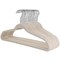 Elama Home 30 Piece Biodegradable Suit Hangers in Wheat ELH-6009-NATURAL - alternate 2