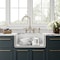 Whitehaus Collection 27 in Reversible Single Bowl Fireclay Kitchen Sink with Grid WHRP2718-W - alternate 2