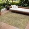 Homeroots 10' X 14' Gold Black And Charcoal Geometric Washable Indoor Outdoor Area Rug 577558 - alternate 1