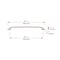 Richelieu 12 5/8-inch (320 mm) Center to Center Brushed Nickel Contemporary Cabinet Pull BP7350320195 - alternate 2
