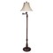 Homeroots 62" Rusted Swing Arm Floor Lamp With Champagne Bell Shade 526338 - alternate 2