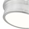 Z-Lite Bentley Brushed Nickel 1 Light Flush Mount 7702F12-BN-LED - alternate 2