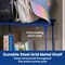 Lockermate By Bostitch 7-Piece Locker Organizer Kit, Locker Shelf, Mirror, Whiteboard, Storage Cup & Dry Erase Marker, Blue 5086-NVY - alternate 2