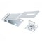 Prime-Line Door and Gate Safety Hasp Hinge Latch with Swivel Staple 6 inch with Screws Zinc Plated U 117220 - alternate 1