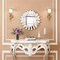 Homeroots 18" Silver Novelty Frameless Accent Mirror 642842 - alternate 2