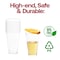 Smarty Had A Party 10 oz. Clear Square Plastic Cups (336 Cups), 336PK 6955-CASE - alternate 2