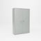Pucel Two Door Center Partition Cabinet, 48 in W x 72 in H x 19 in D, Light Blue HDSC-4872-19-8-CP - alternate 1