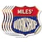 Signmission Miles's Workshop, 4 inch X 4 inch, Vinyl Decal, 5PK SHI-D-5PACK-4-489-MILES - alternate 1