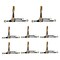 Mytee Products 3/8in-1/2inEasy Ratchet Chain Binder w/ Grab Hooks 6000 lbs WLL - Load Binder, 8PK CB-AEZ38x8 - alternate 1