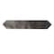 Apollo Tile Festa 1.7 in. x 9.6 in. Matte Black Ceramic Picket Wall and Floor Tile 2.37 sq. ft./case, 23PK APLPCD88GRTM - alternate 1