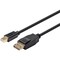Monoprice Mini Dp 1.2 To Dp 4K Cable, 10 ft. 15886 - alternate 1