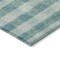 Homeroots 3' X 5' Teal Blue And Ivory Plaid Washable Indoor Outdoor Area Rug 595511 - alternate 2