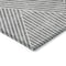 Homeroots 10' X 14' Gray And Ivory Geometric Washable Indoor Outdoor Area Rug 612135 - alternate 3