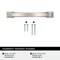 Amerock Sheffield 3-3/4 inch (96mm) Center-to-Center Satin Nickel Cabinet Pull, 25PK 25VMP37041G10 - alternate 2