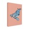 Trademark Fine Art Outdoor Canvas Art - Little Dean  'Chasing Tiger' Wall Art for Patios, or Gardens 1X29313-OC2432WR - alternate 1
