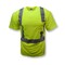 Radians T-Shirt, Type R Class 2, R, Birdseye Mesh, Hi-Vis Green, 2X ST11-2PGS-2X - alternate 2
