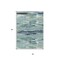 Homeroots 3' X 5' Sage Teal Blue And Navy Blue Abstract Washable Indoor Outdoor Area Rug 612479 - alternate 2