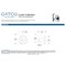 Gatco Locke Robe Hook , Chrome 5455 - alternate 2