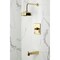 Kingston Brass Single-Handle Pressure Balanced Tub and Shower Faucet, Polished Brass KB6342PL - alternate 2