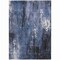Homeroots 5' X 8' Blue And Ivory Abstract Washable Indoor Outdoor Area Rug 617651 - alternate 3