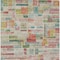 Homeroots 9' X 12' Terra Cotta Green And Brown Striped Washable Indoor Outdoor Area Rug 603525 - alternate 2