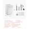 Vevor Shaker Base Cabinet 18" W x 24" D x 34.5" H Ready to Assemble with Drawer White KLCC-01 - alternate 2