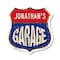 Signmission Jonathan's Garage, 18 Inch X 18 Inch, Plastic Sign SHI-P-18-383-JONATHAN - alternate 1