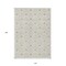 Homeroots 10' X 14' Beige And Ivory Geometric Washable Indoor Outdoor Area Rug 594682 - alternate 3