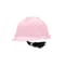 Msa Safety V-Gard Slotted Cap, HDPE, Fas-Trac III Suspension, Type I, Class E, Pink (standard size) 495862 - alternate 1