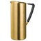 Service Ideas Slim 1.9-Liter Stainless Water Pitcher with Ice Guard in Vintage Gold X7025BSVGV2 - alternate 1
