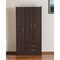 Homeroots 37" Brown Two Drawer Combo Dresser 249830 - alternate 2